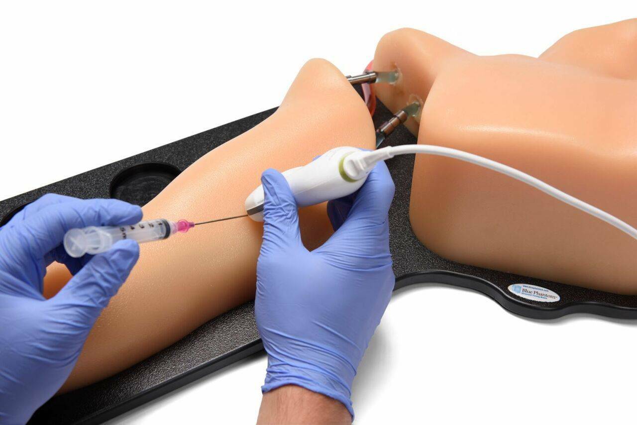 NEW \\ Arterial Line Vascular Access Ultrasound Trainer