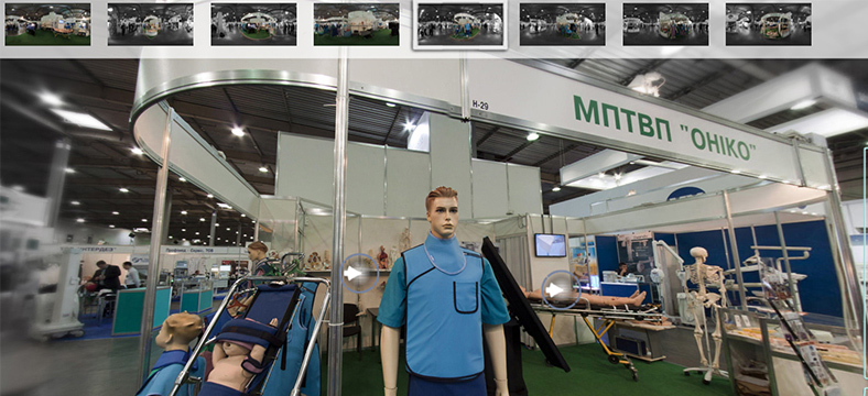 The stand of ONIKO company in 3d format